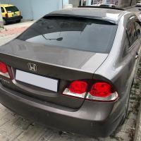 Honda Civic Arka Cam Üstü Spoiler İnce Model 2006-2012