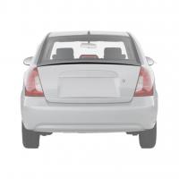 Hyundai Accent Era 2006-2013 Piano Black Spoiler