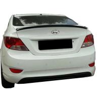 Hyundai Accent Blue M3 Spoiler Boyalı