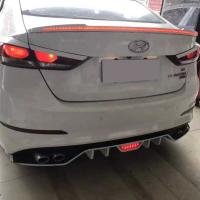 Hyundai Elantra 2014-2018 Led Spoiler Boyasız