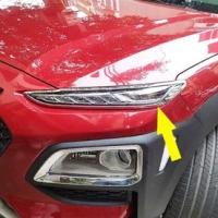 Hyundai Kona Ön Gündüz Ledi Çerçeve - Krom