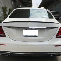 Mercedes Benz W213 E Serisi Düz Spoiler Piano Black