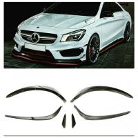 Mercedes W117 Cla Serisi Amg Cla45 2012 - 2015 Ön Tampon Splitter ( 6 Parça ) Plastik Boyasız