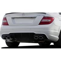 Mercedes W204 C Serisi Amg C63 2012 - 2014 Difüzör Plastik Boyasız