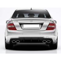 Mercedes W204 C Serisi Amg C63 2012 - 2014 Difüzör Plastik Boyasız