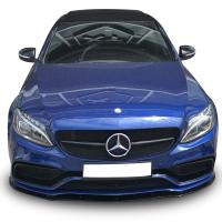 Mercedes W205 C Serisi Sedan Amg C63 2014 - 2021 Ön Lip ( Taiwan Tampon Uyumlu) Plastik Boyasız