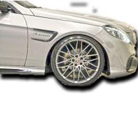 Mercedes W212 Sedan 2009 - 16 Ön Çamurluk Kaşı (2 Parça) Plastik Boyasız