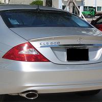 Mercedes W219 CLS-Serisi Cam Üstü Spoiler Boyalı