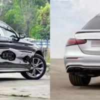 Mercedes W213 E Serisi 2021+ E63 Difüzör Ve Siyah Egzoz Seti (Amg Sedan)