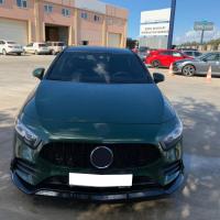 Mercedes W177 A Serisi Ön Lip - Piano Black (Parlak Siyah) (Amg Donanım İçin)