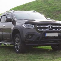 Mercedes X-Class 2017+ Uyumlu Off Road Ön Tampon Koruma Demiri Siyah Face Off AQM4WD