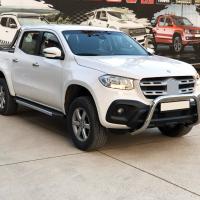 Mercedes X-Class 2017+ Uyumlu Off Road Krom Ön Koruma Ön Tampon Koruma Demiri Krom Dinamic Plus AQM4WD