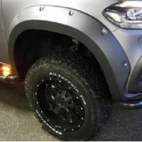 Mercedes X-Class Çıkıntılı Civatalı Çamurluk Kaplama Tek Depo Dodik