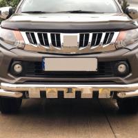 Nissan Navara 2006+ Off Road Krom Ön Koruma Ön Tampon Koruma Demiri Krom Glocity AQM4WD