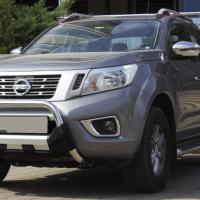 Nissan Navara 2006+ Off Road Krom Poliüretan Ön Koruma Ön Tampon Koruma Demiri Amazonplus AQM4WD