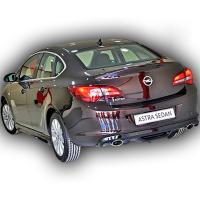 Opel Astra J Sedan 2013 - 20 Custom Difüzör Plastik Boyasız