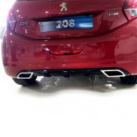 Peugeot 208 Egzoz Görünümlü Difüzör (Plastik)