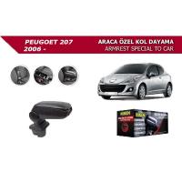 Peugeot 207 2006- Araca Özel Kol Dayama Siyah