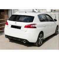 Peugeot 308 2014 Difüzör Sport +Egzos Ucu (Krom) P Black Set