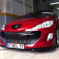 Peugeot 308 Ön 2 Parça Lip Boyalı