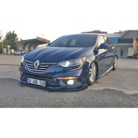 Renault Megane 4 (3 Parça) Tampon Altı Ön Ek Race P. Black