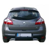 Renault Megane 3 2009 - 2016 Sport Difüzör Plastik Boyasız