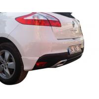 Renault Megane 3 2009 - 2016 Sport Difüzör Plastik Boyasız