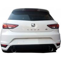 Seat Leon Fr Xcellence 2012 - 20 Aero Arka Tampon Plastik Boyasız