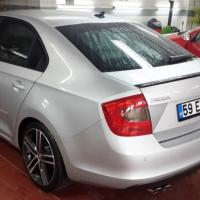 Skoda Rapid 2014 Anatomik Spoiler Boyasız