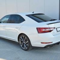 Skoda SuperB 2015-2019 Spoiler Parlak Siyah