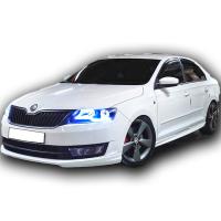 Skoda SuperB Mk3 2015 - 2019 Marşpiyel Plastik Boyasız