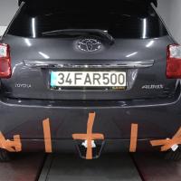 Toyota Auris 2010 - 2015 Difüzör Fiber Boyalı