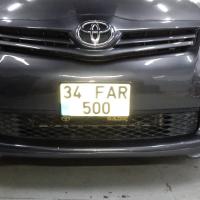 Toyota Auris 2010 - 2015 Ön Ek Fiber Boyasız