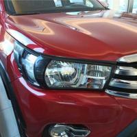 Toyota Hilux Revo 2016-2019 Far Çerçevesi Kaplama Siyah