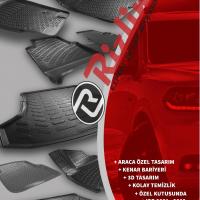 Toyota Verso 2009 Sonrası Rizline 3D Oto Paspas