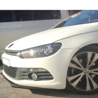 Volkswagen Scirocco 2008 2017 Mk3-3.5 Basic Ön Lip P Black