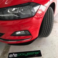 Volkswagen Polo 2018 R Line 2 Parça Ön Lip Boyasız