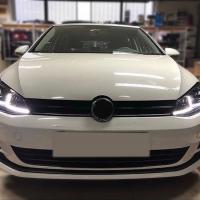 Volkswagen Golf 7 MK7 2012-2018 J Led Far Silver